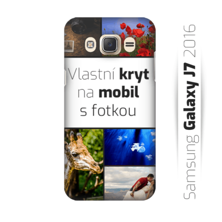 Vlastní kryt na mobil Samsung Galaxy J7 2016