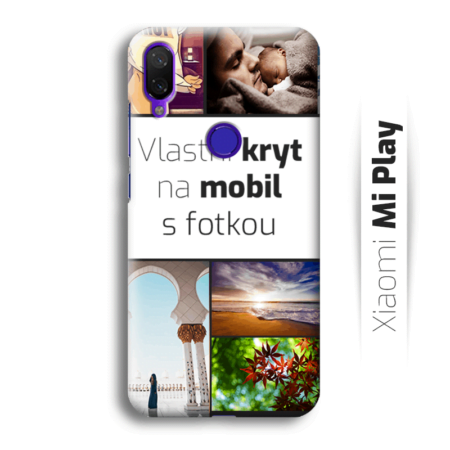Vlastní kryt na mobil Xiaomi Mi Play