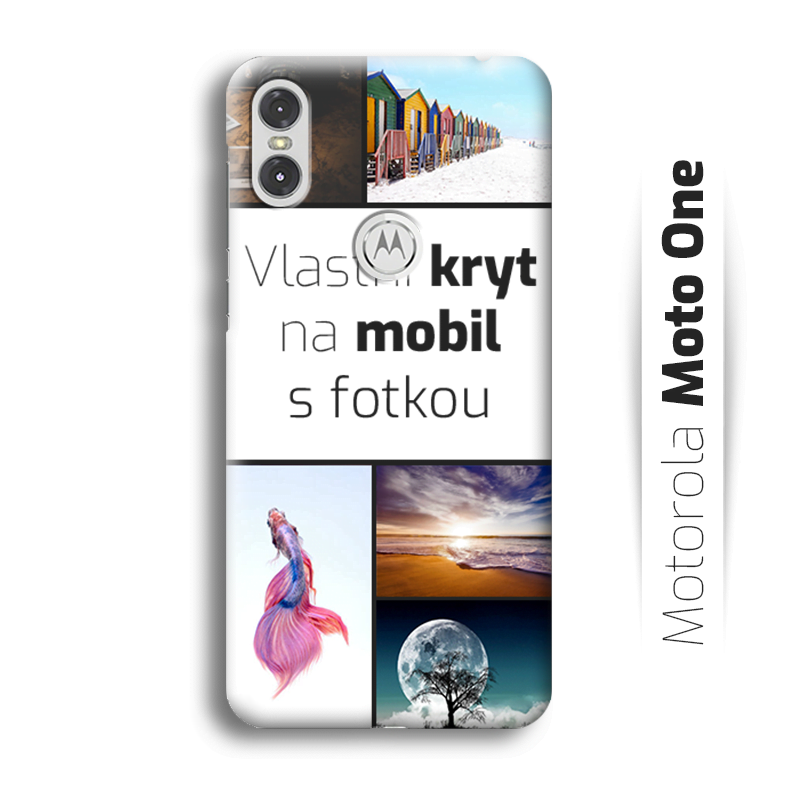 Vlastní kryt na mobil Motorola Moto One