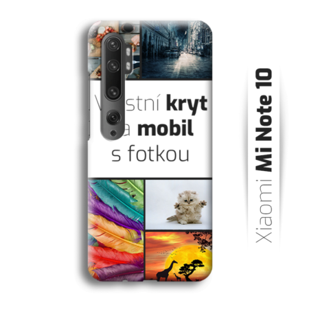 Vlastní kryt na mobil Xiaomi Mi Note 10